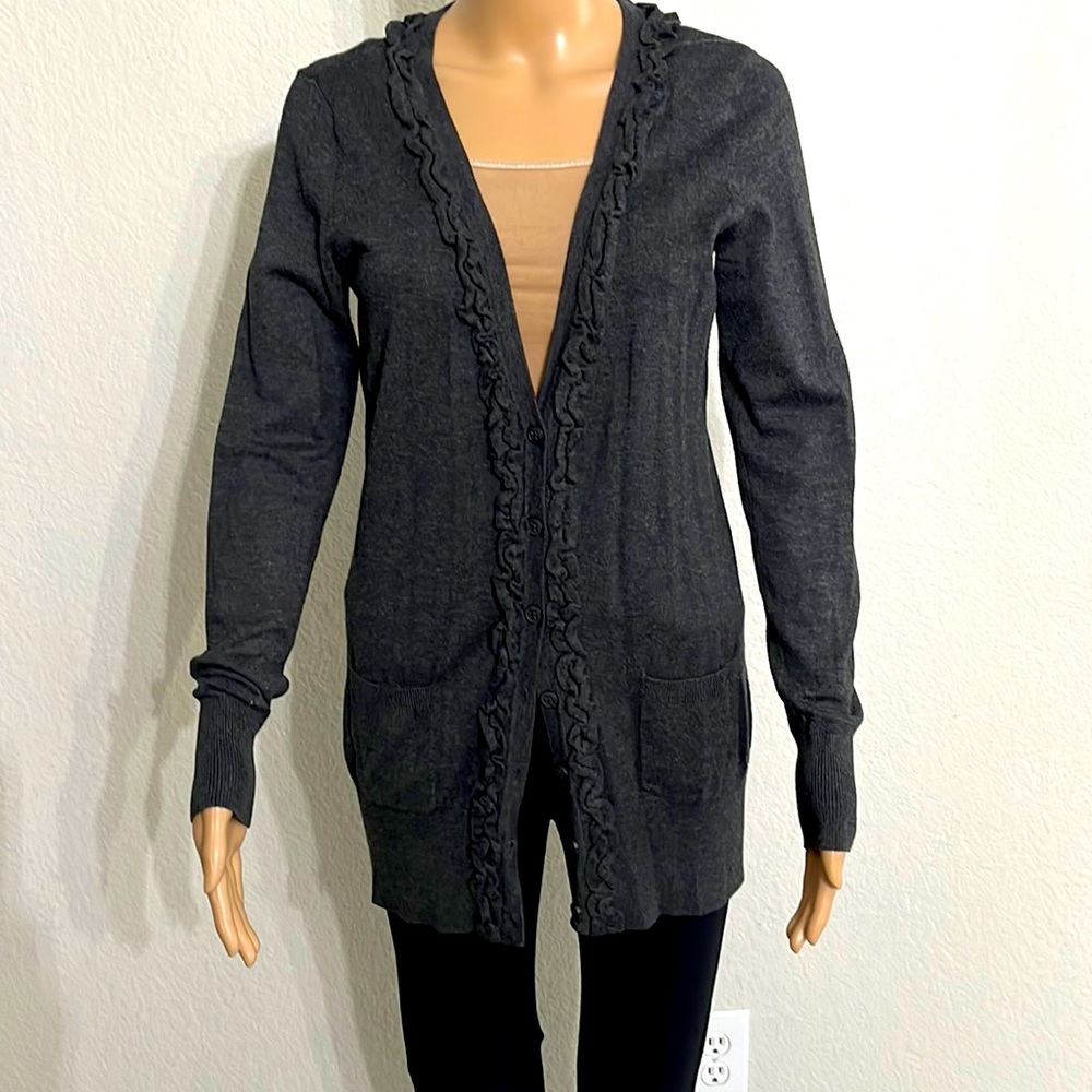 Design History grey cardigan